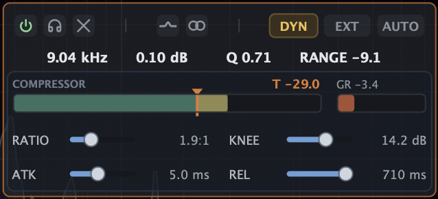 Compressor in every band