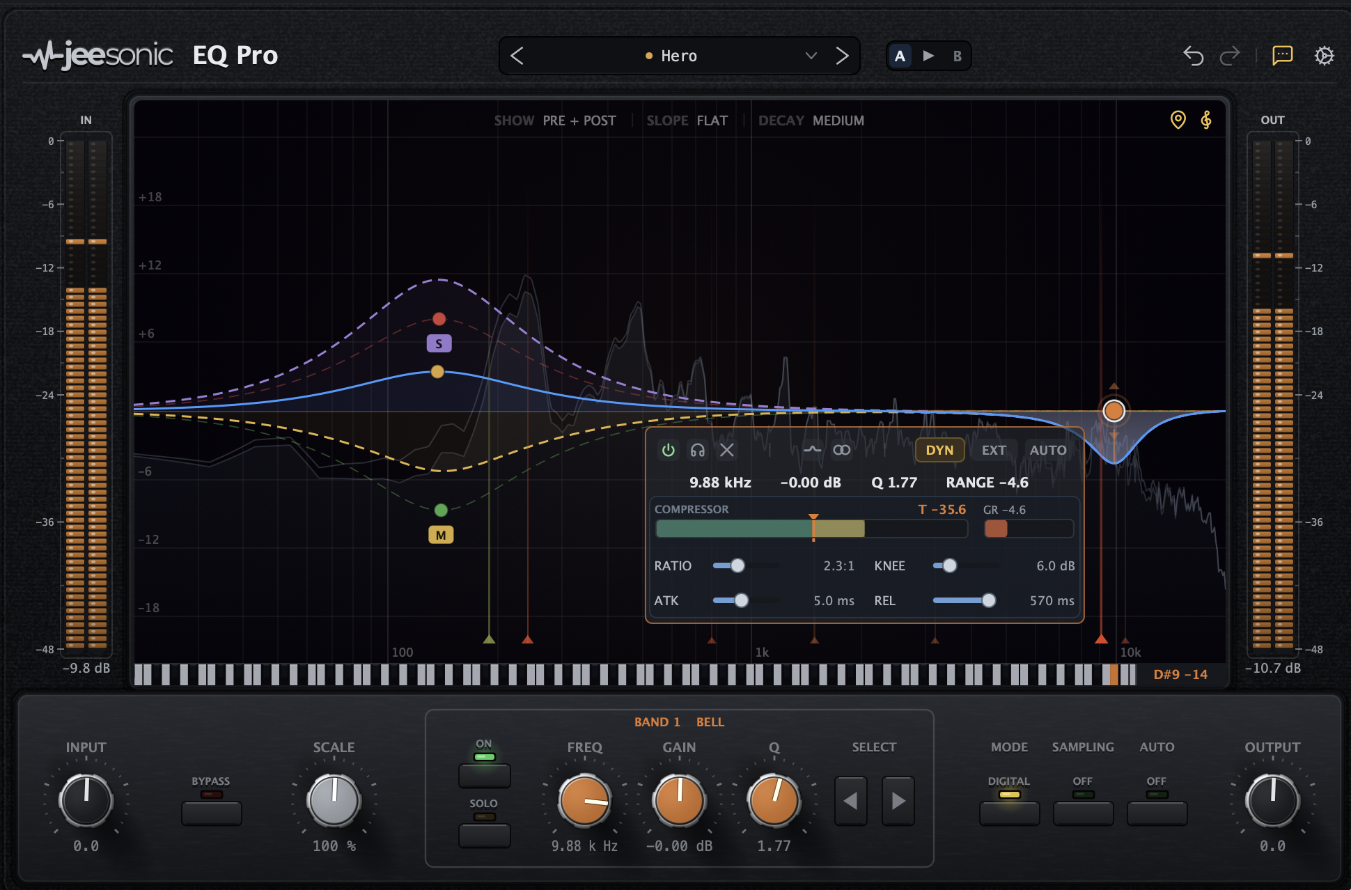 EQ Pro interface